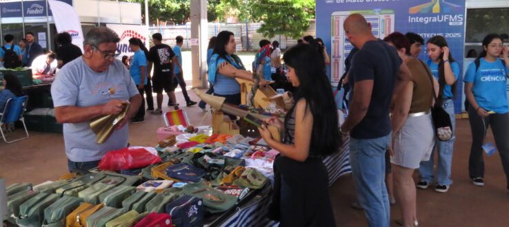 Mercado Escola leva agricultura familiar e economia criativa ao  Integra UFMS 2026